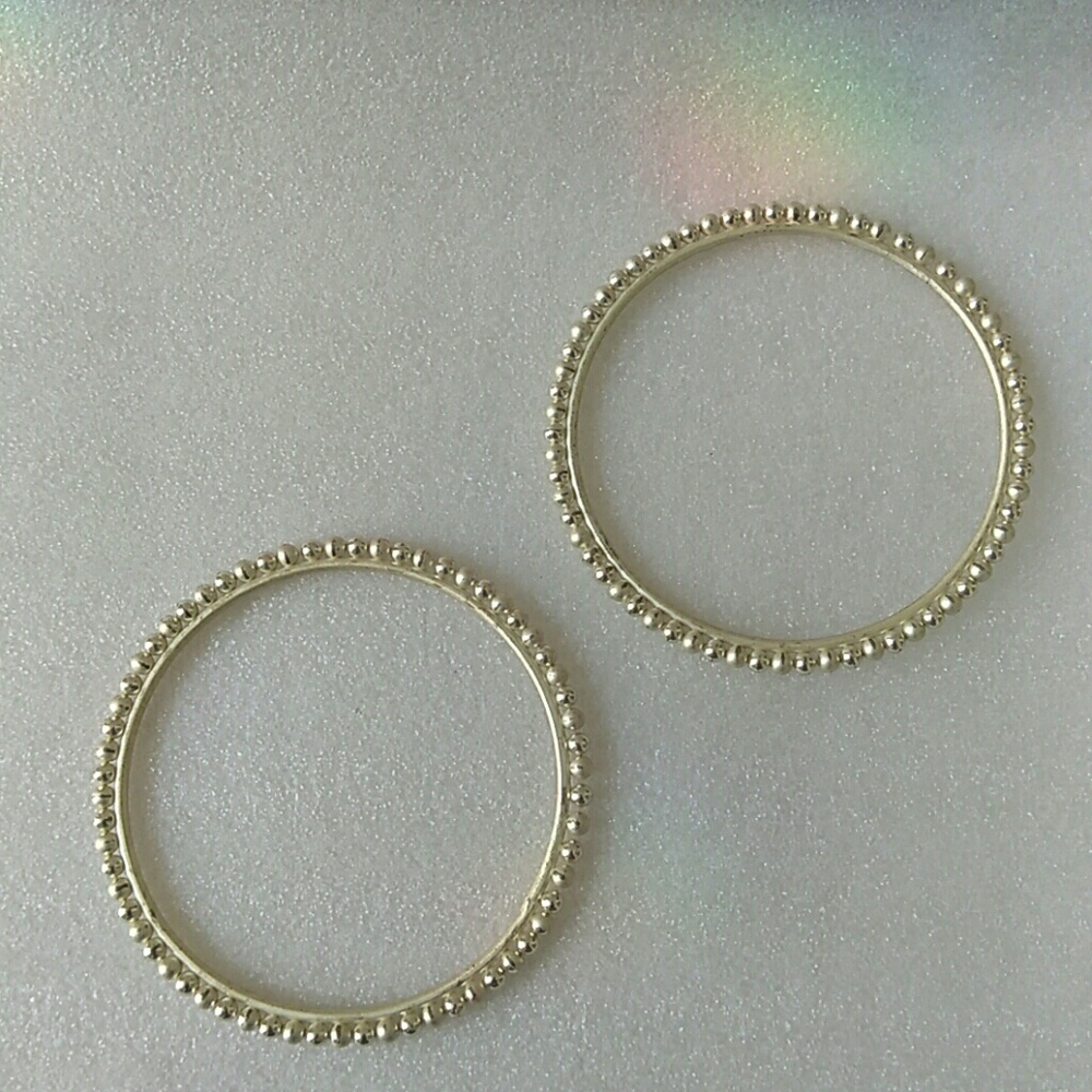 BANGLES - Indian Silver - it has no mark